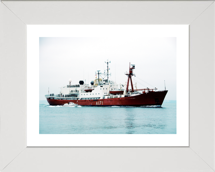 HMS Endurance (A171) Royal Navy Ice Breaker Patrol Ship Entering Harbour Photo Print Wall Art Decor - Posters, Prints, & Visual Artwork - by Hampshire Prints (image 4 of 9)