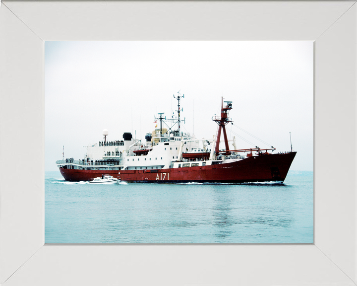 HMS Endurance (A171) Royal Navy Ice Breaker Patrol Ship Entering Harbour Photo Print Wall Art Decor - Posters, Prints, & Visual Artwork - by Hampshire Prints (image 5 of 9)