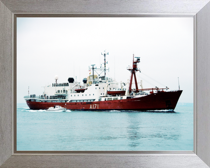 HMS Endurance (A171) Royal Navy Ice Breaker Patrol Ship Entering Harbour Photo Print Wall Art Decor - Posters, Prints, & Visual Artwork - by Hampshire Prints (image 7 of 9)