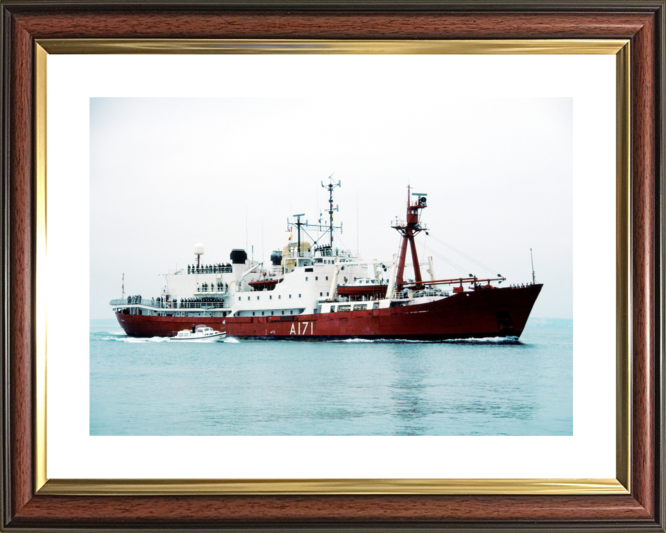 HMS Endurance (A171) Royal Navy Ice Breaker Patrol Ship Entering Harbour Photo Print Wall Art Decor - Posters, Prints, & Visual Artwork - by Hampshire Prints (image 8 of 9)