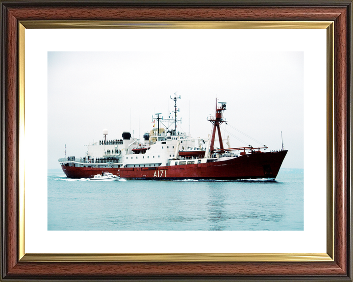 HMS Endurance (A171) Royal Navy Ice Breaker Patrol Ship Entering Harbour Photo Print Wall Art Decor - Posters, Prints, & Visual Artwork - by Hampshire Prints (image 8 of 9)