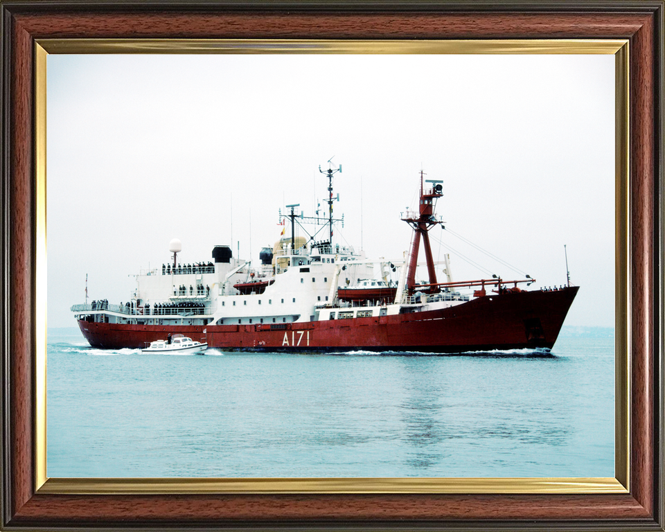 HMS Endurance (A171) Royal Navy Ice Breaker Patrol Ship Entering Harbour Photo Print Wall Art Decor - Posters, Prints, & Visual Artwork - by Hampshire Prints (image 9 of 9)