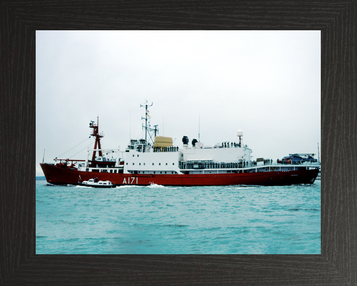 HMS Endurance (A171) Royal Navy Ice Breaker Patrol Ship Port Beam View Photo Print Wall Art Decor - Posters, Prints, & Visual Artwork - by Hampshire Prints (image 3 of 9)