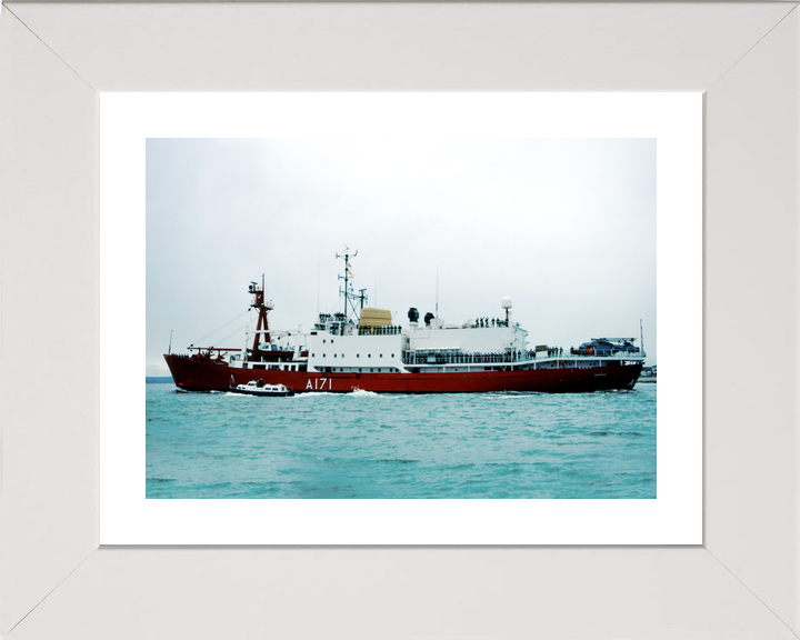 HMS Endurance (A171) Royal Navy Ice Breaker Patrol Ship Port Beam View Photo Print Wall Art Decor - Posters, Prints, & Visual Artwork - by Hampshire Prints (image 4 of 9)