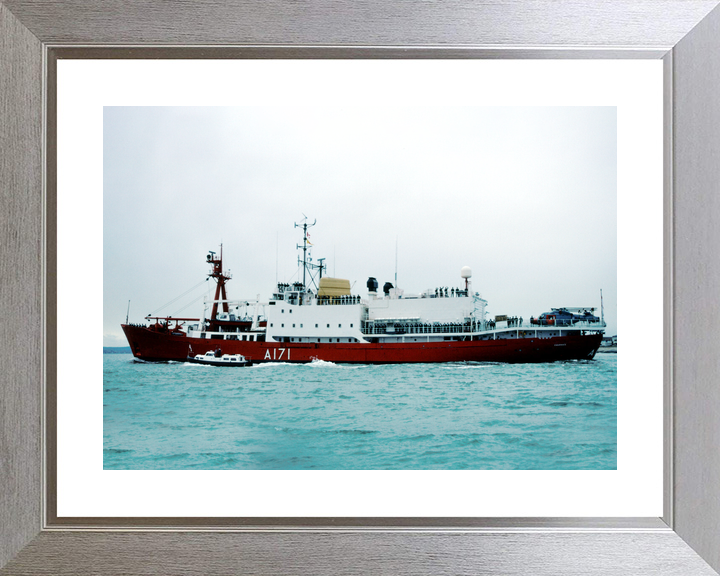 HMS Endurance (A171) Royal Navy Ice Breaker Patrol Ship Port Beam View Photo Print Wall Art Decor - Posters, Prints, & Visual Artwork - by Hampshire Prints (image 6 of 9)