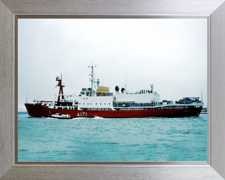 HMS Endurance (A171) Royal Navy Ice Breaker Patrol Ship Port Beam View Photo Print Wall Art Decor - Posters, Prints, & Visual Artwork - by Hampshire Prints (image 7 of 9)