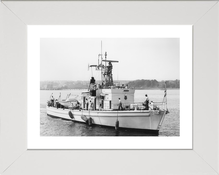 HMS Enterprise (A71) Royal Navy Echo Class Inshore Patrol Vessel Entering Harbour Photo Print Wall Art Decor - Posters, Prints, & Visual Artwork - by Hampshire Prints (image 4 of 9)