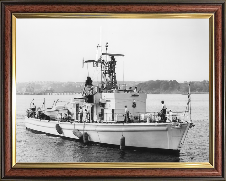 HMS Enterprise (A71) Royal Navy Echo Class Inshore Patrol Vessel Entering Harbour Photo Print Wall Art Decor - Posters, Prints, & Visual Artwork - by Hampshire Prints (image 9 of 9)