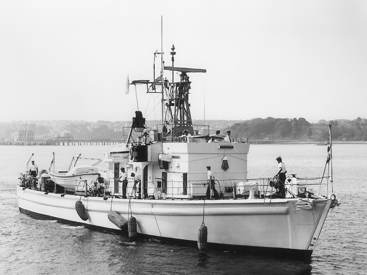 HMS Enterprise (A71) Royal Navy Echo Class Inshore Patrol Vessel Entering Harbour Photo Print Wall Art Decor - Posters, Prints, & Visual Artwork - by Hampshire Prints (image 1 of 9)