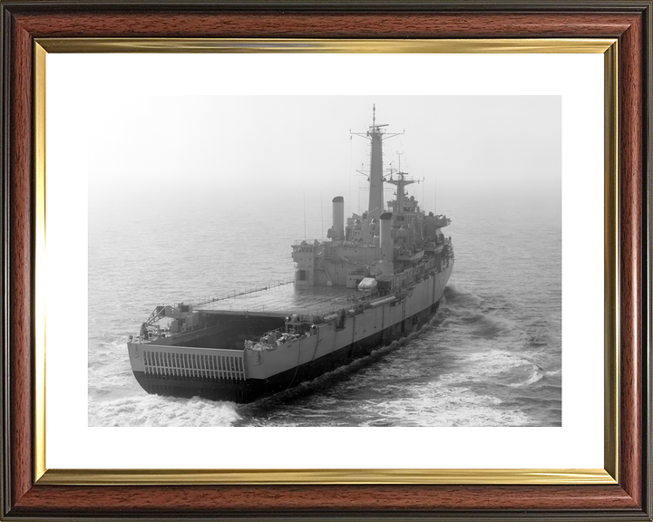 HMS Fearless (L10) Royal Navy Fearless Class Landing Platform Dock Starboard Quarter View Photo Print Wall Art Decor - Posters, Prints, & Visual Artwork - by Hampshire Prints (image 8 of 9)