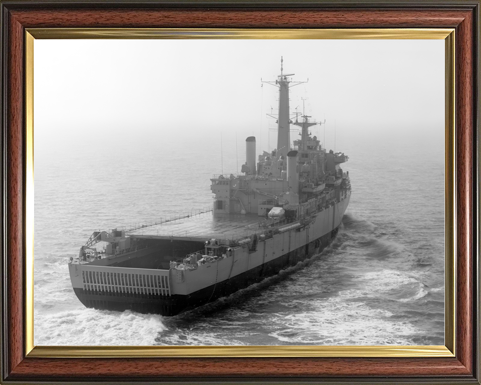 HMS Fearless (L10) Royal Navy Fearless Class Landing Platform Dock Starboard Quarter View Photo Print Wall Art Decor - Posters, Prints, & Visual Artwork - by Hampshire Prints (image 9 of 9)