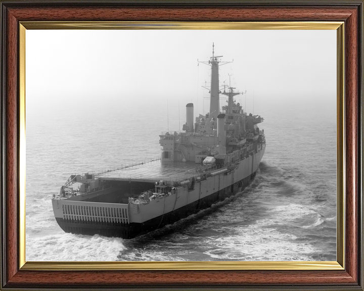 HMS Fearless (L10) Royal Navy Fearless Class Landing Platform Dock Starboard Quarter View Photo Print Wall Art Decor - Posters, Prints, & Visual Artwork - by Hampshire Prints (image 9 of 9)