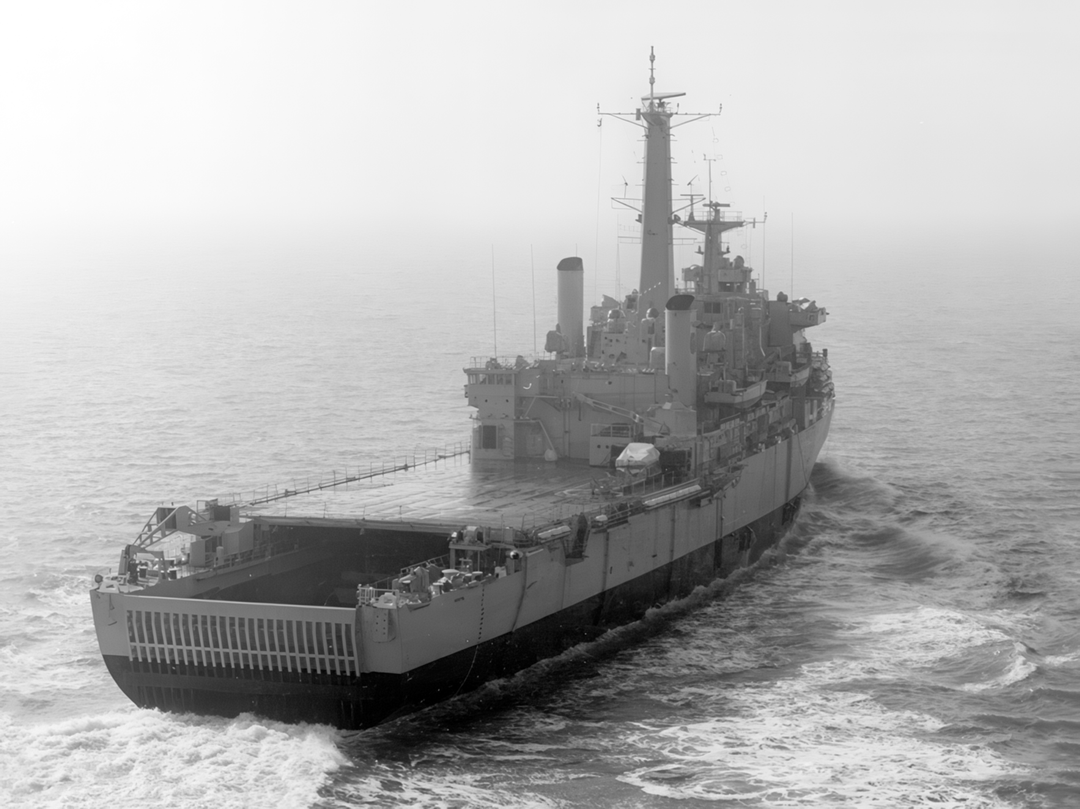 HMS Fearless (L10) Royal Navy Fearless Class Landing Platform Dock Starboard Quarter View Photo Print Wall Art Decor - Posters, Prints, & Visual Artwork - by Hampshire Prints (image 1 of 9)