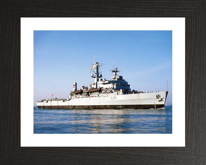 HMS Fearless (L10) Royal Navy Fearless Class Landing Platform Dock Starboard Reflections Photo Print Wall Art Decor - Posters, Prints, & Visual Artwork - by Hampshire Prints (image 2 of 9)