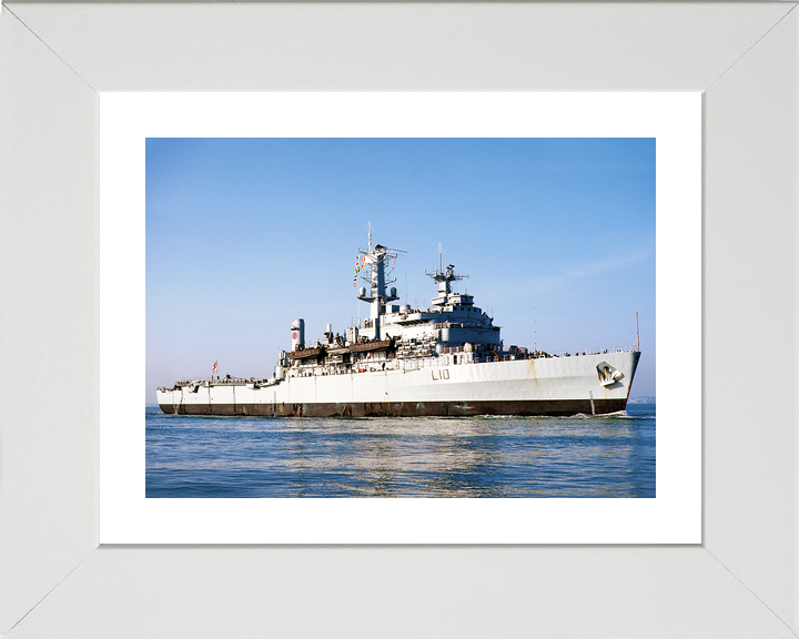 HMS Fearless (L10) Royal Navy Fearless Class Landing Platform Dock Starboard Reflections Photo Print Wall Art Decor - Posters, Prints, & Visual Artwork - by Hampshire Prints (image 4 of 9)