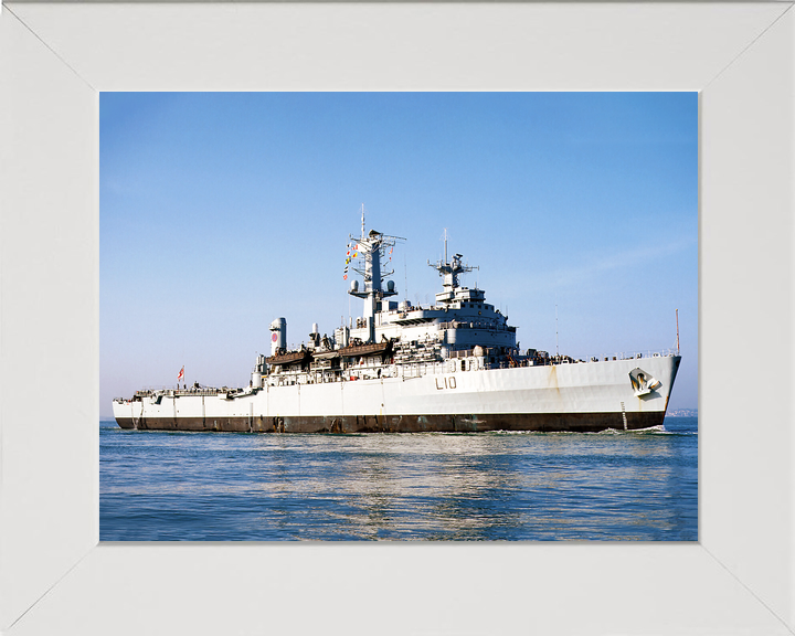 HMS Fearless (L10) Royal Navy Fearless Class Landing Platform Dock Starboard Reflections Photo Print Wall Art Decor - Posters, Prints, & Visual Artwork - by Hampshire Prints (image 5 of 9)