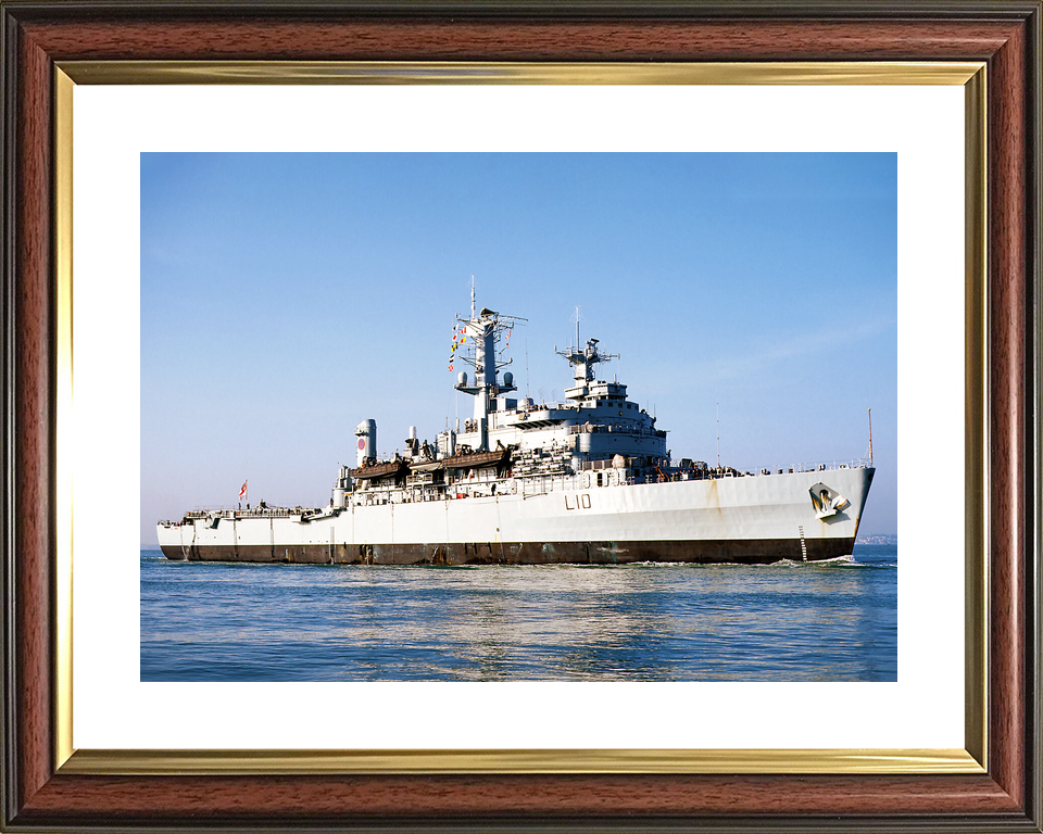 HMS Fearless (L10) Royal Navy Fearless Class Landing Platform Dock Starboard Reflections Photo Print Wall Art Decor - Posters, Prints, & Visual Artwork - by Hampshire Prints (image 8 of 9)