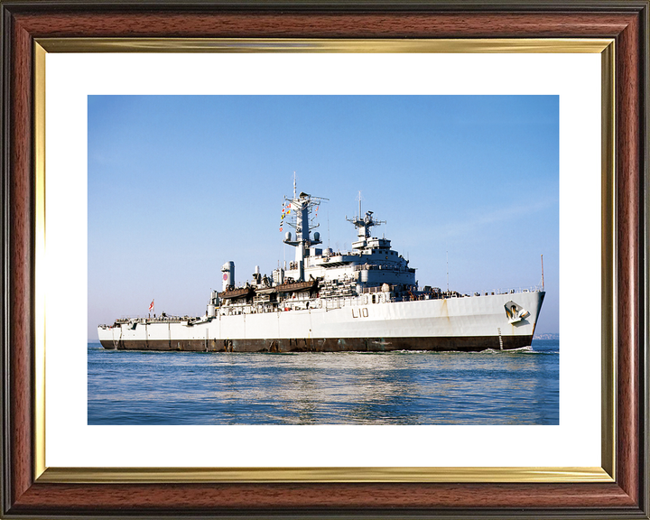 HMS Fearless (L10) Royal Navy Fearless Class Landing Platform Dock Starboard Reflections Photo Print Wall Art Decor - Posters, Prints, & Visual Artwork - by Hampshire Prints (image 8 of 9)