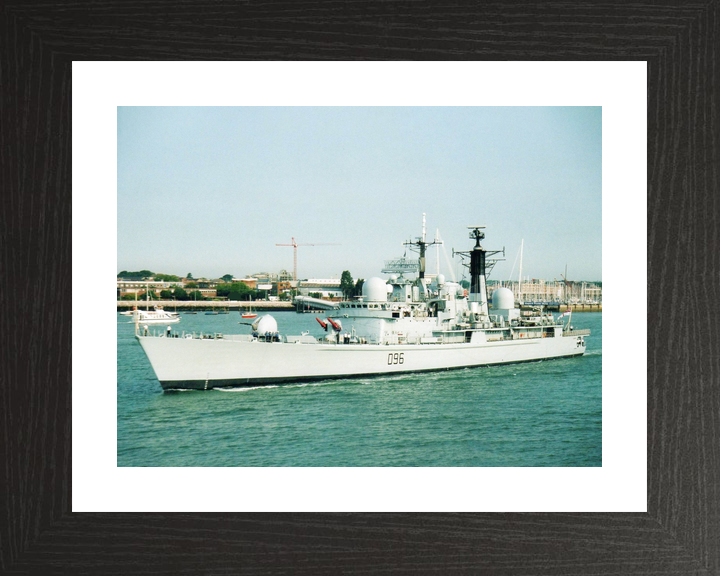 HMS Gloucester (D96) Royal Navy Type 42 Destroyer Leaving Portsmouth Photo Print Wall Art Decor - Posters, Prints, & Visual Artwork - by Hampshire Prints (image 2 of 9)