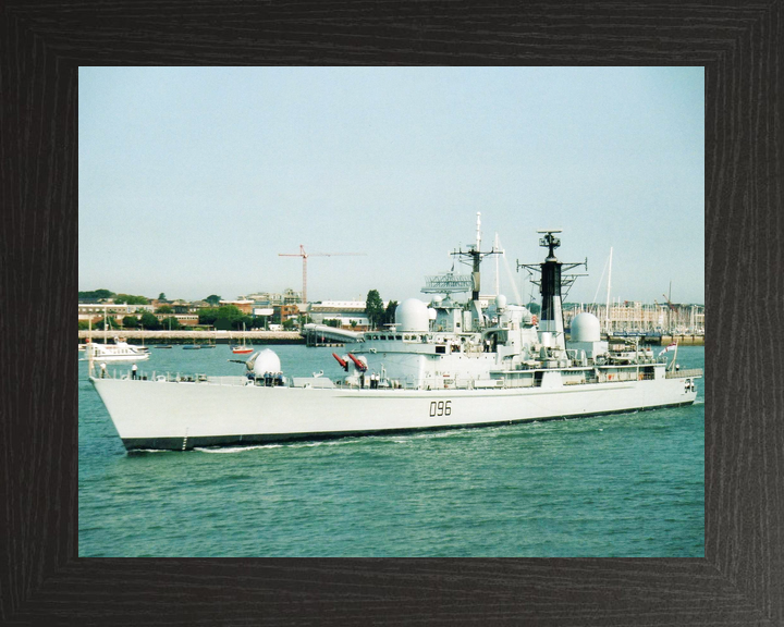 HMS Gloucester (D96) Royal Navy Type 42 Destroyer Leaving Portsmouth Photo Print Wall Art Decor - Posters, Prints, & Visual Artwork - by Hampshire Prints (image 3 of 9)
