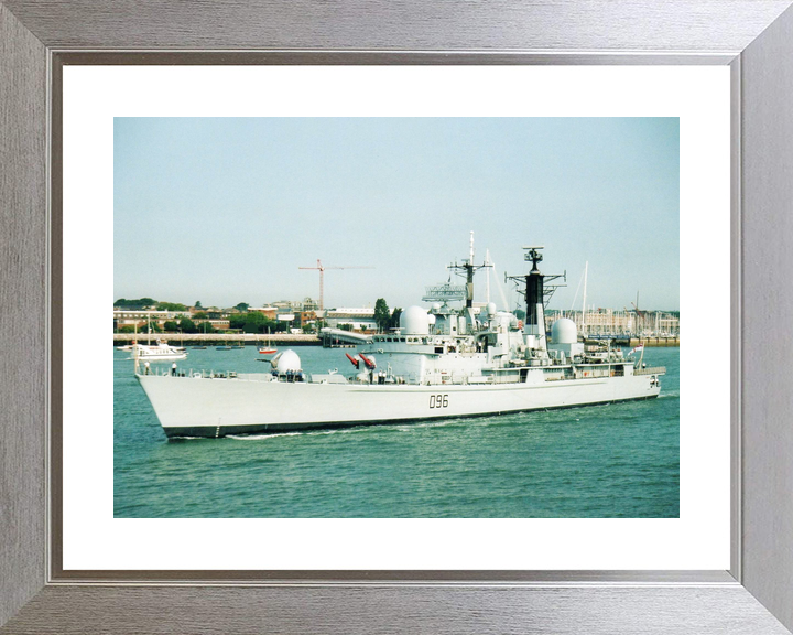HMS Gloucester (D96) Royal Navy Type 42 Destroyer Leaving Portsmouth Photo Print Wall Art Decor - Posters, Prints, & Visual Artwork - by Hampshire Prints (image 6 of 9)