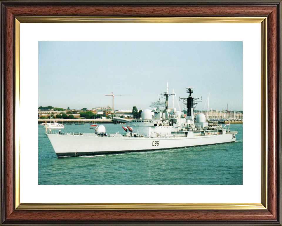 HMS Gloucester (D96) Royal Navy Type 42 Destroyer Leaving Portsmouth Photo Print Wall Art Decor - Posters, Prints, & Visual Artwork - by Hampshire Prints (image 8 of 9)