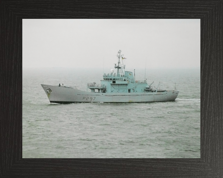 HMS Guernsey (P297) Royal Navy Island Class Patrol Vessel Port Beam View Photo Print Wall Art Decor - Posters, Prints, & Visual Artwork - by Hampshire Prints (image 3 of 9)