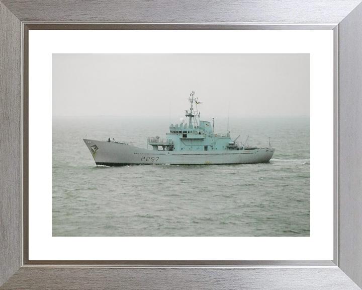 HMS Guernsey (P297) Royal Navy Island Class Patrol Vessel Port Beam View Photo Print Wall Art Decor - Posters, Prints, & Visual Artwork - by Hampshire Prints (image 6 of 9)
