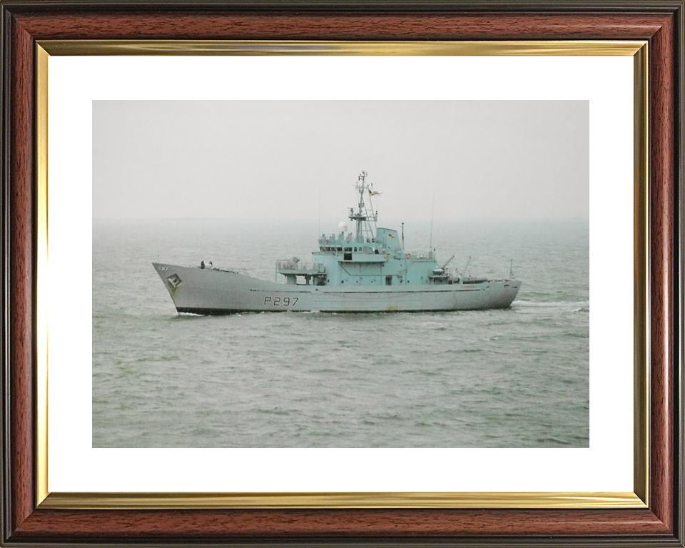 HMS Guernsey (P297) Royal Navy Island Class Patrol Vessel Port Beam View Photo Print Wall Art Decor - Posters, Prints, & Visual Artwork - by Hampshire Prints (image 8 of 9)