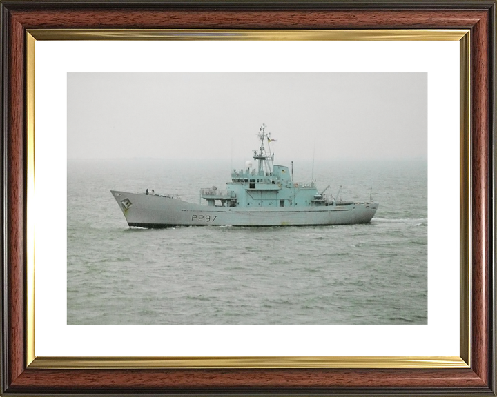 HMS Guernsey (P297) Royal Navy Island Class Patrol Vessel Port Beam View Photo Print Wall Art Decor - Posters, Prints, & Visual Artwork - by Hampshire Prints (image 8 of 9)