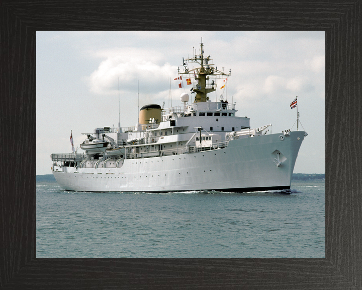 HMS Hecla (A133) Royal Navy Hecla Class Survey Vessel Low Starboard View Photo Print Wall Art Decor - Posters, Prints, & Visual Artwork - by Hampshire Prints (image 3 of 9)