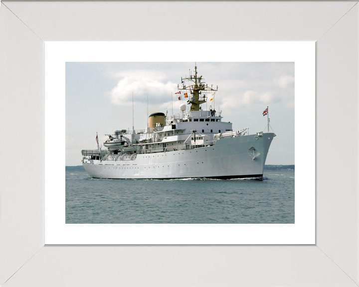 HMS Hecla (A133) Royal Navy Hecla Class Survey Vessel Low Starboard View Photo Print Wall Art Decor - Posters, Prints, & Visual Artwork - by Hampshire Prints (image 4 of 9)