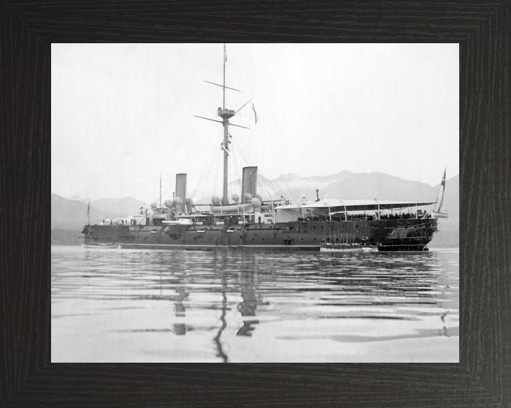 HMS Imperieuse (1883) Royal Navy Imperieuse Class Cruiser Starboard View Photo Print Wall Art Decor - Posters, Prints, & Visual Artwork - by Hampshire Prints (image 3 of 9)
