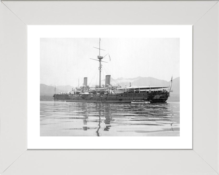 HMS Imperieuse (1883) Royal Navy Imperieuse Class Cruiser Starboard View Photo Print Wall Art Decor - Posters, Prints, & Visual Artwork - by Hampshire Prints (image 4 of 9)