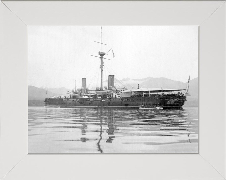 HMS Imperieuse (1883) Royal Navy Imperieuse Class Cruiser Starboard View Photo Print Wall Art Decor - Posters, Prints, & Visual Artwork - by Hampshire Prints (image 5 of 9)
