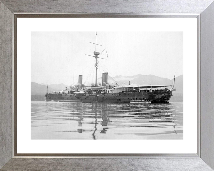 HMS Imperieuse (1883) Royal Navy Imperieuse Class Cruiser Starboard View Photo Print Wall Art Decor - Posters, Prints, & Visual Artwork - by Hampshire Prints (image 6 of 9)