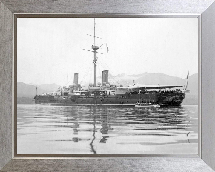 HMS Imperieuse (1883) Royal Navy Imperieuse Class Cruiser Starboard View Photo Print Wall Art Decor - Posters, Prints, & Visual Artwork - by Hampshire Prints (image 7 of 9)