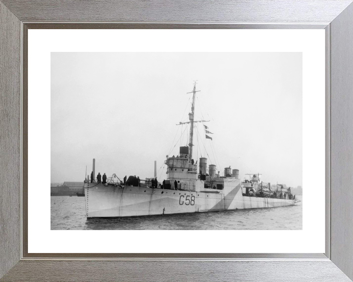 HMS Rockingham G58 Destroyer Port Side Photo Print - Posters, Prints, & Visual Artwork - by Hampshire Prints (image 6 of 9)