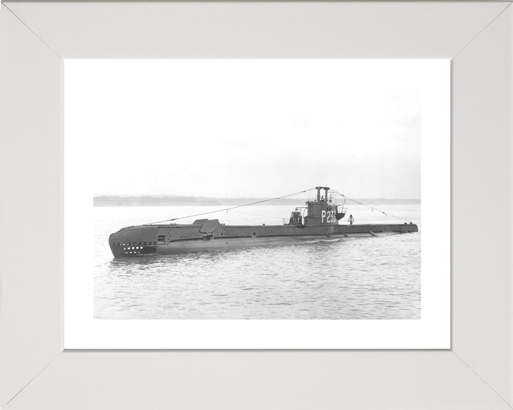 HMS Storm P233 S Class Submarine 1943