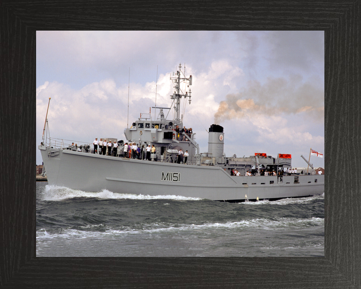 HMS Iveston M1151 Ton Class Minesweeper July 1992 Photo Print - Posters, Prints, & Visual Artwork - by Hampshire Prints (image 3 of 9)