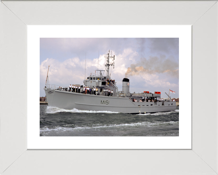 HMS Iveston M1151 Ton Class Minesweeper July 1992 Photo Print - Posters, Prints, & Visual Artwork - by Hampshire Prints (image 4 of 9)