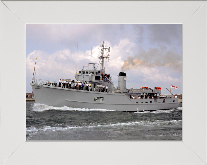 HMS Iveston M1151 Ton Class Minesweeper July 1992 Photo Print - Posters, Prints, & Visual Artwork - by Hampshire Prints (image 5 of 9)