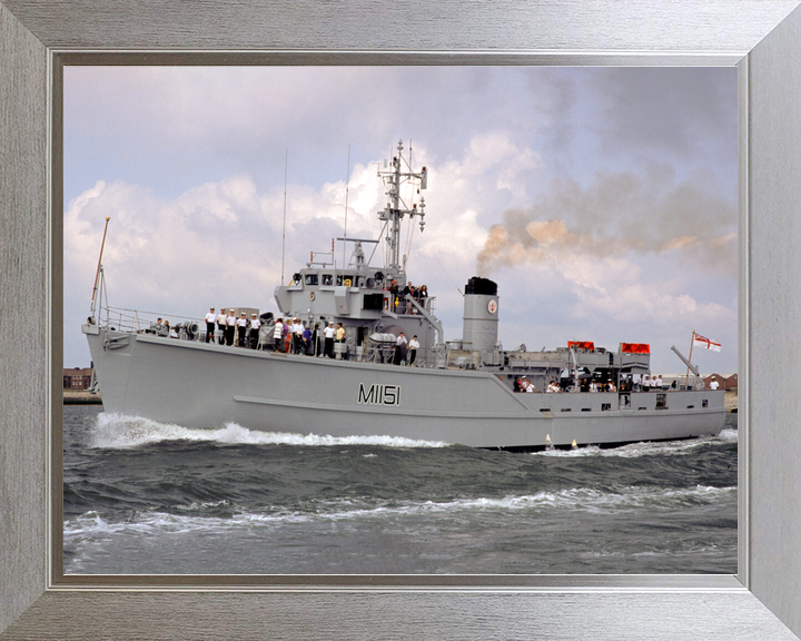HMS Iveston M1151 Ton Class Minesweeper July 1992 Photo Print - Posters, Prints, & Visual Artwork - by Hampshire Prints (image 7 of 9)