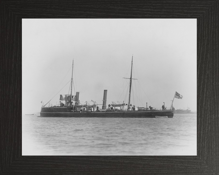 HMS Karrakatta 1889 Sharpshooter Class Torpedo Boat 1905 Photo Print - Posters, Prints, & Visual Artwork - by Hampshire Prints (image 3 of 9)