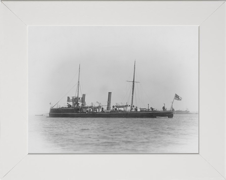 HMS Karrakatta 1889 Sharpshooter Class Torpedo Boat 1905 Photo Print - Posters, Prints, & Visual Artwork - by Hampshire Prints (image 5 of 9)