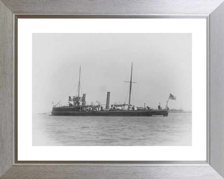 HMS Karrakatta 1889 Sharpshooter Class Torpedo Boat 1905 Photo Print - Posters, Prints, & Visual Artwork - by Hampshire Prints (image 6 of 9)