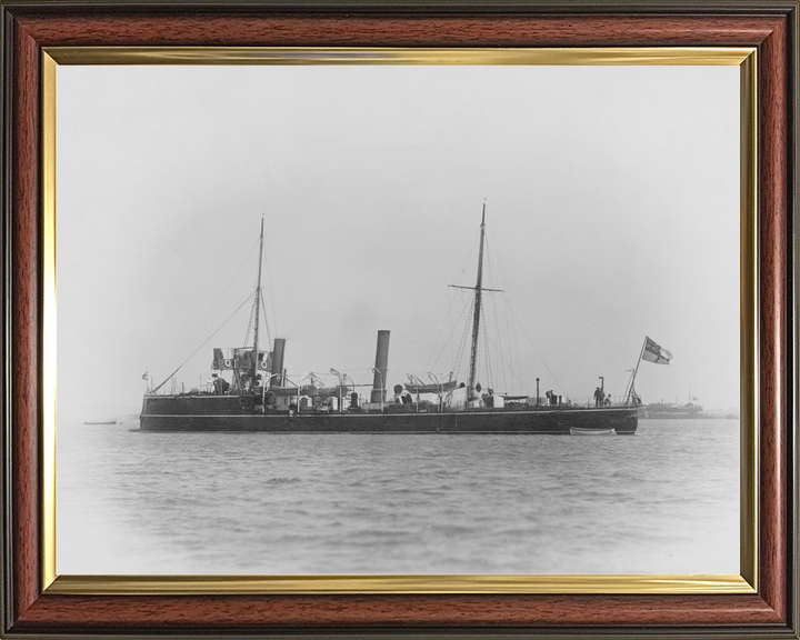 HMS Karrakatta 1889 Sharpshooter Class Torpedo Boat 1905 Photo Print - Posters, Prints, & Visual Artwork - by Hampshire Prints (image 9 of 9)