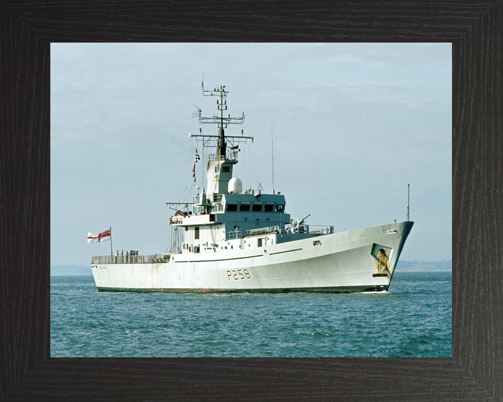 HMS Leeds Castle P258 Castle Class Patrol Vessel 1984 Photo Print - Posters, Prints, & Visual Artwork - by Hampshire Prints (image 3 of 9)
