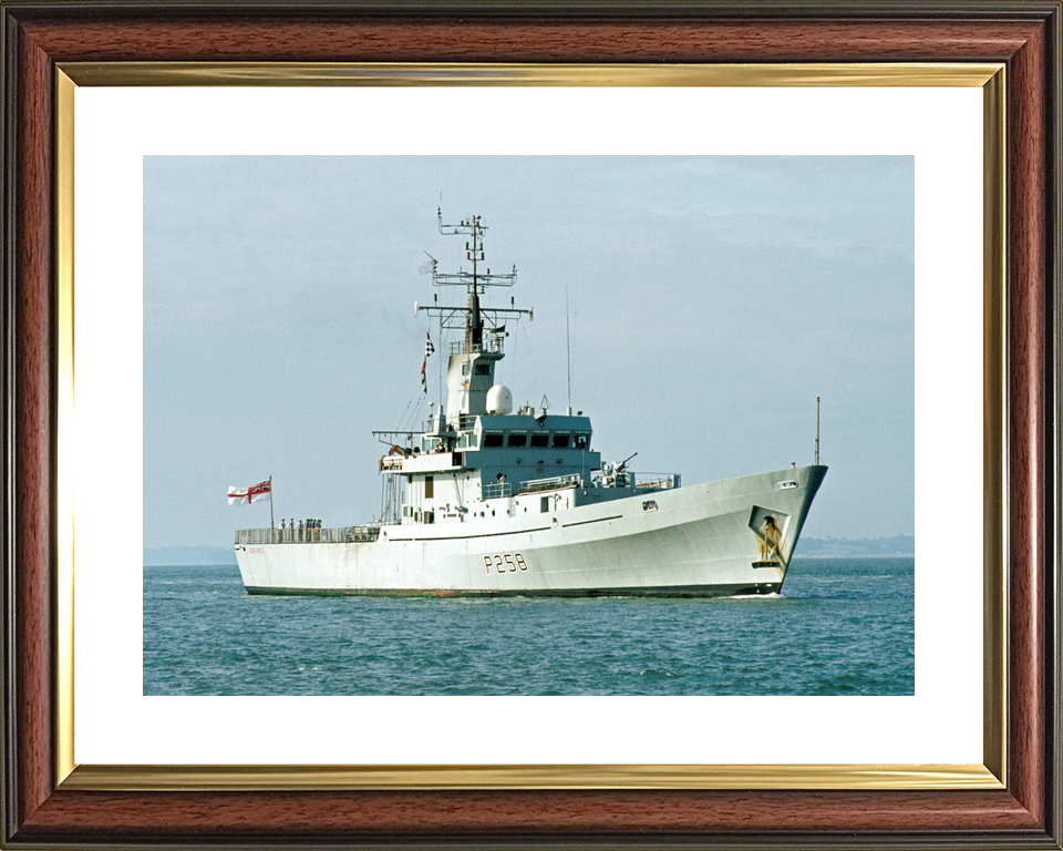 HMS Leeds Castle P258 Castle Class Patrol Vessel 1984 Photo Print - Posters, Prints, & Visual Artwork - by Hampshire Prints (image 8 of 9)
