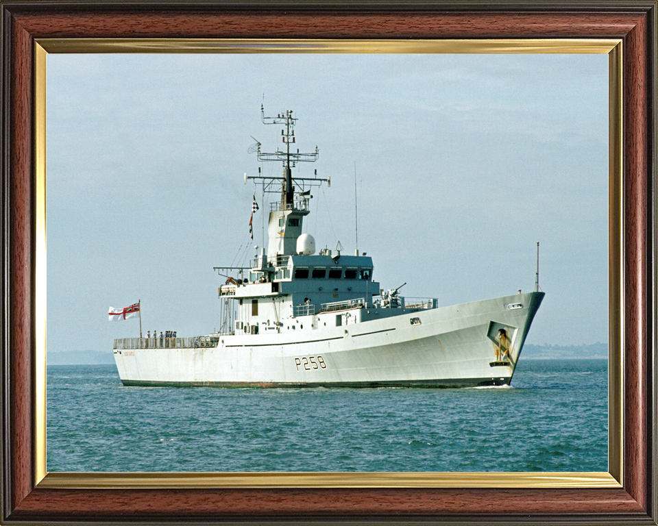HMS Leeds Castle P258 Castle Class Patrol Vessel 1984 Photo Print - Posters, Prints, & Visual Artwork - by Hampshire Prints (image 9 of 9)